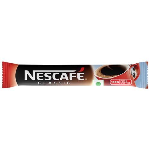 Nescafe Classic Instant Coffee - 100percent Pure, 55 g (50 Sachets x 1.1 g each)-3.webp